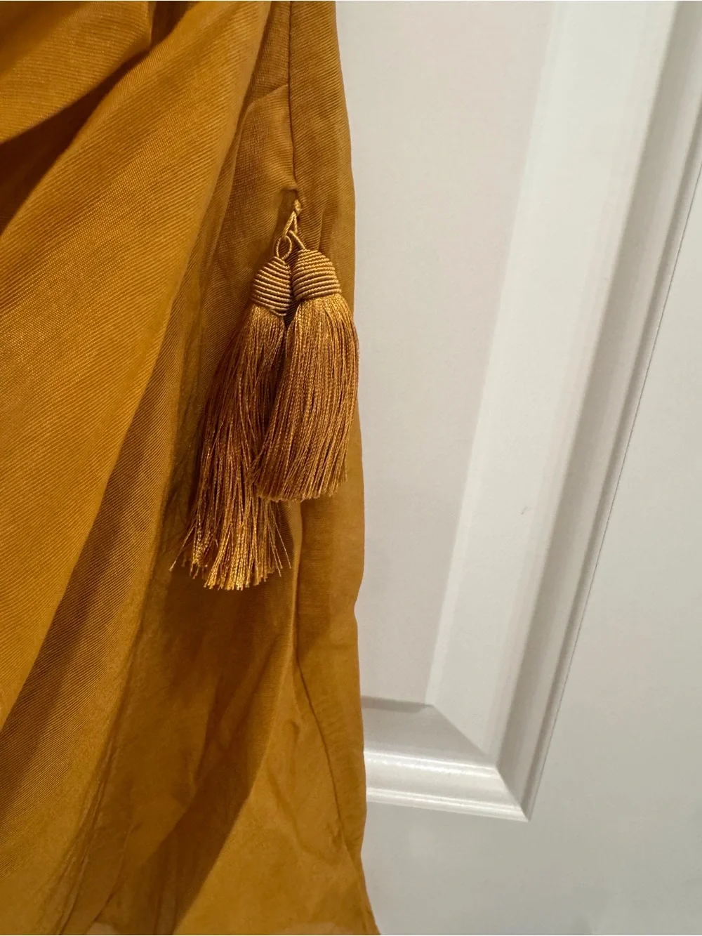 Reformation Halter Reformation X Camille Rowe Lolo Dress in Honey Mustard 4 nwot